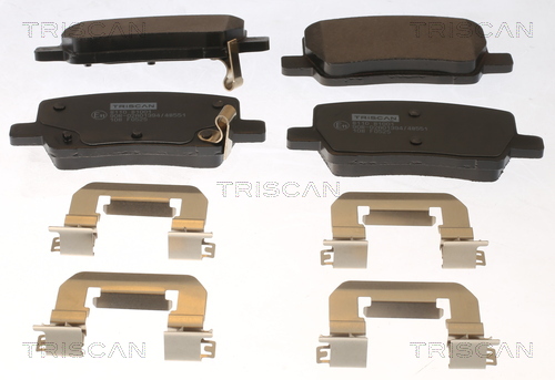 Klocki hamulcowe TRISCAN 8110 81001