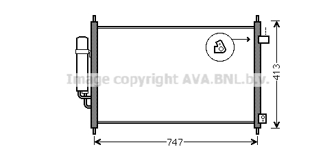 Skraplacz klimatyzacji AVA QUALITY COOLING HD5233D