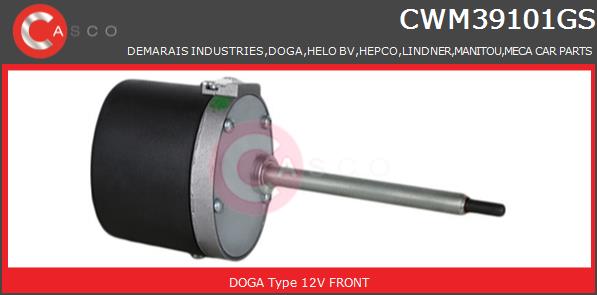 Silnik wycieraczek CASCO CWM39101GS