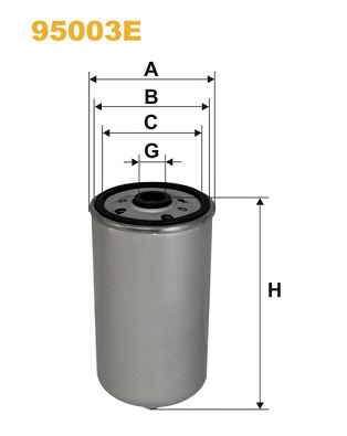 Filtr paliwa WIX FILTERS 95003E