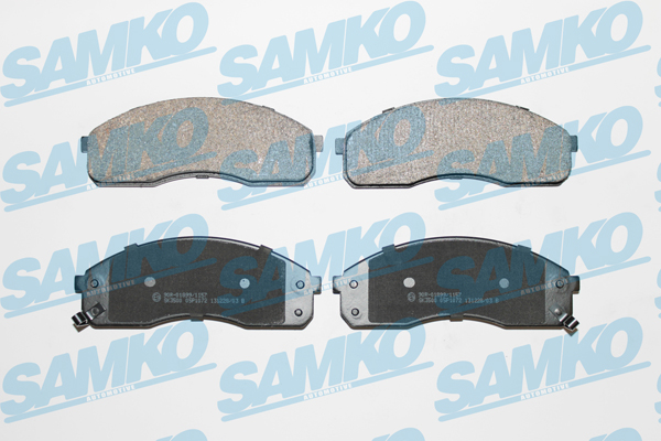 Klocki hamulcowe SAMKO 5SP1072