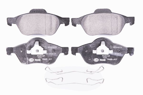 Klocki hamulcowe HELLA 8DB 355 009-091