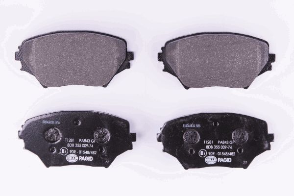 Klocki hamulcowe HELLA 8DB 355 009-741