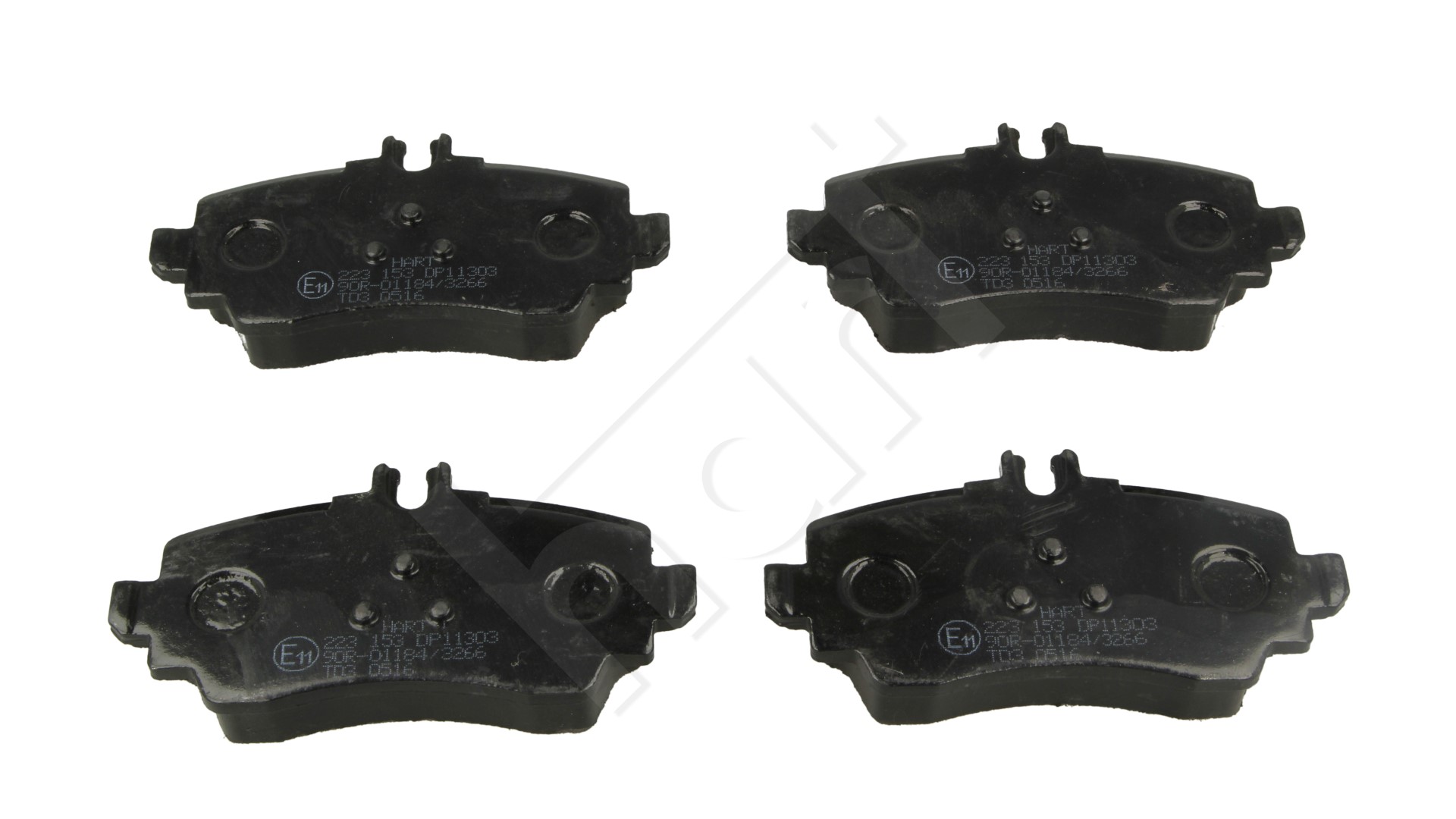 Klocki hamulcowe HART 223 153
