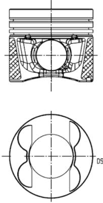 Tłok KOLBENSCHMIDT 40809600