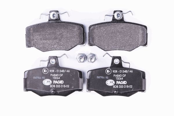Klocki hamulcowe HELLA 8DB 355 018-021