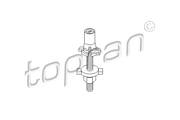 Mocowanie reflektora TOPRAN 102 940
