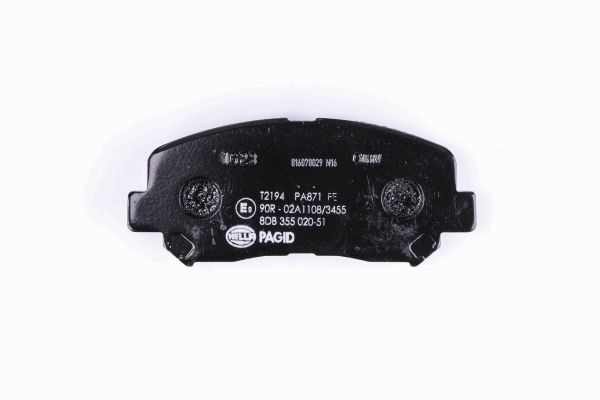 Klocki hamulcowe HELLA 8DB 355 020-511