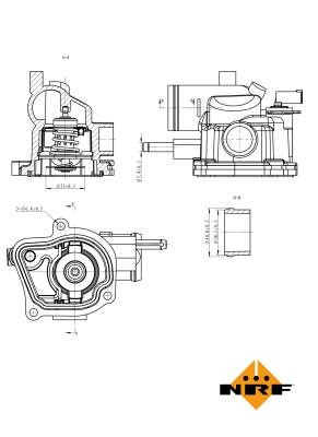 Termostat NRF 725153