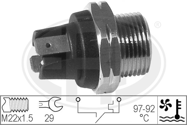 Włącznik wentylatora ERA 330269