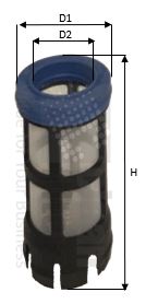 Filtr paliwa CLEAN FILTERS MG3635