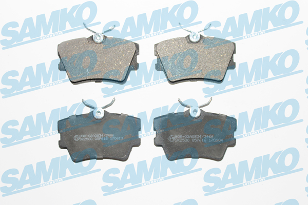 Klocki hamulcowe SAMKO 5SP616