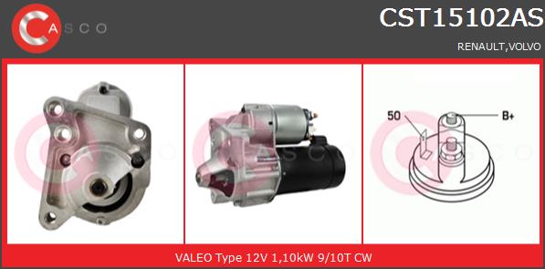 Rozrusznik CASCO CST15102AS