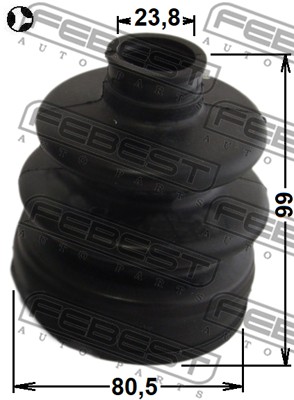 Osłona przegubu FEBEST 2215-CLART