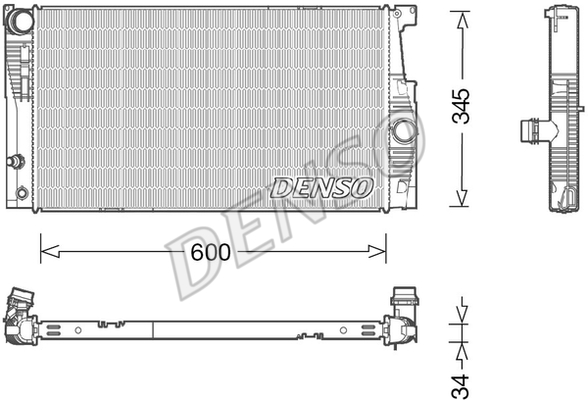 Chłodnica DENSO DRM05005