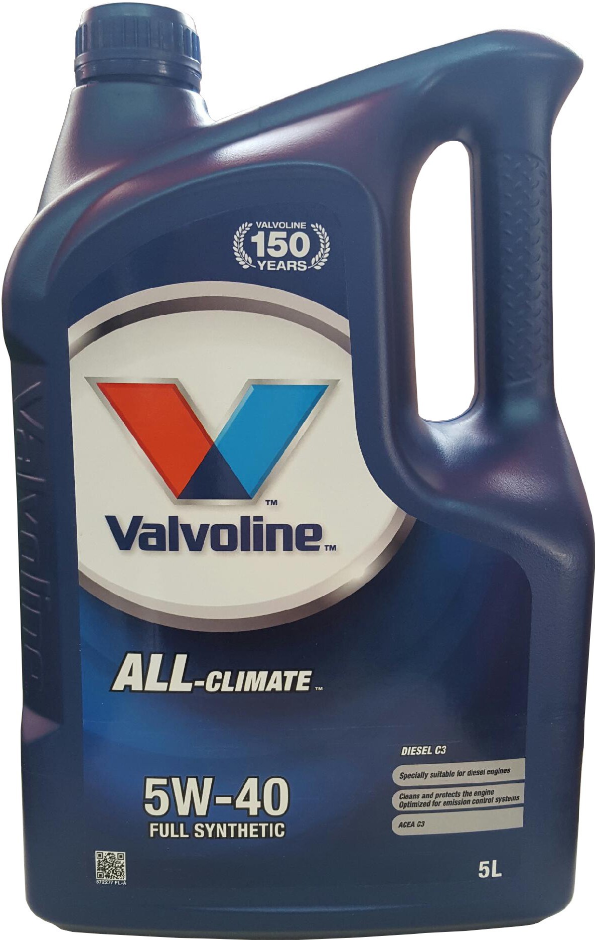 Olej silnikowy VALVOLINE 5W40ALLC3DIE5