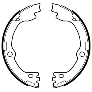 Zestaw szczęk hamulcowych DELPHI LS2119