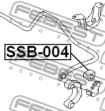 Guma stabilizatora FEBEST SSB-004