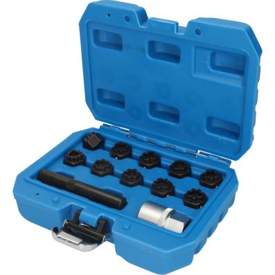 Zestaw narzędzi do wypinania, zabezpieczenia śrub kół KS TOOLS BT691210