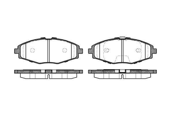 Klocki hamulcowe REMSA 0696.00