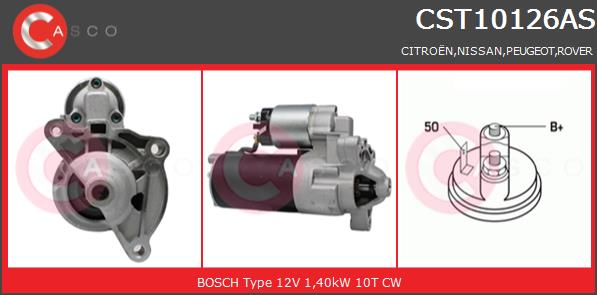 Rozrusznik CASCO CST10126AS