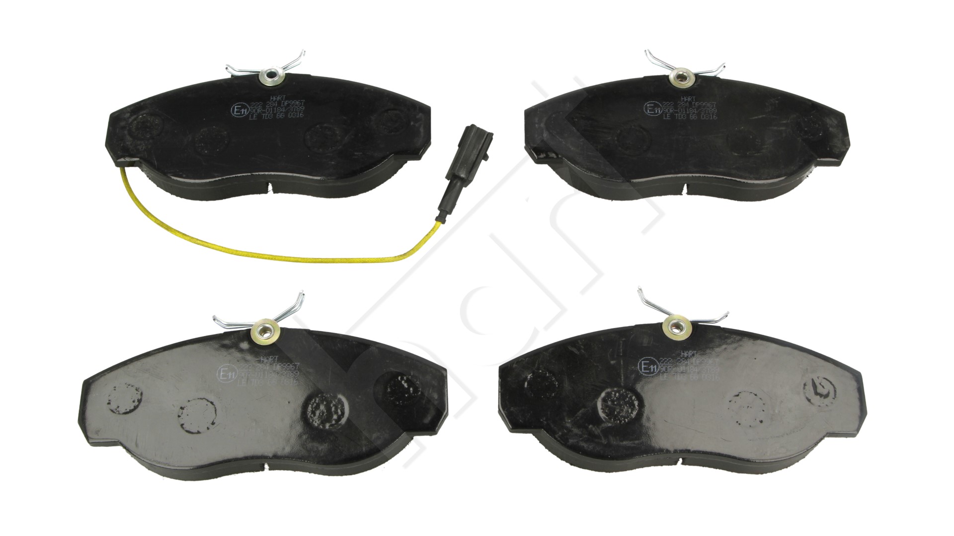 Klocki hamulcowe HART 222 284