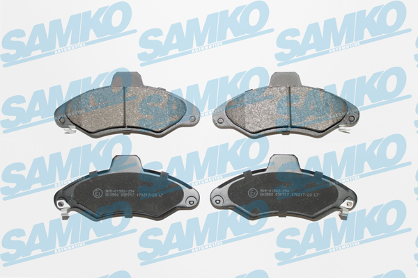 Klocki hamulcowe SAMKO 5SP717
