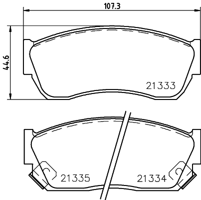 Klocki hamulcowe HELLA PAGID 8DB 355 005-711