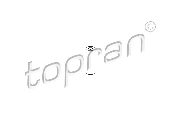 Korek, paliwo na przelewie TOPRAN 100 321
