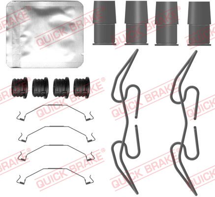 Zestaw akcesoriów montażowych  klocków hamulcowych QUICK BRAKE 109-0133