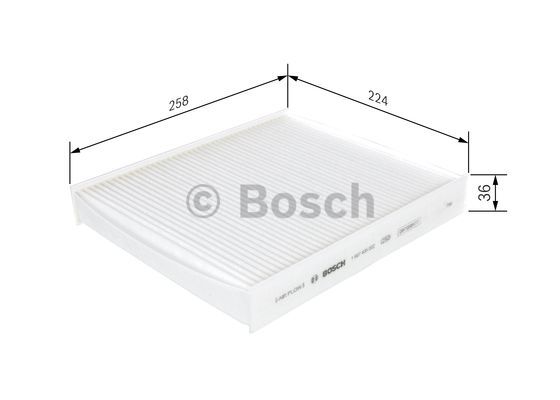 Filtr kabinowy BOSCH 1 987 435 002