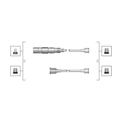 Przewody zapłonowe MAGNETI MARELLI 941319170036