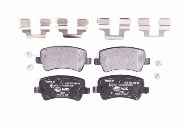 Klocki hamulcowe HELLA 8DB 355 025-411
