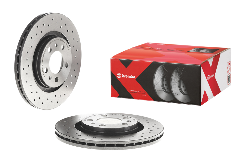 Tarcza hamulcowa BREMBO 09.7012.1X