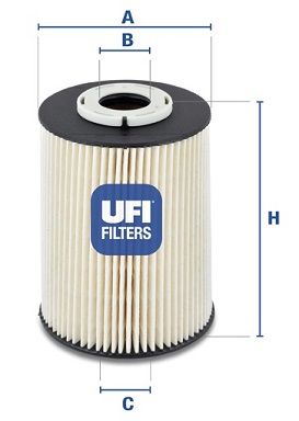 Filtr paliwa UFI 26.020.00