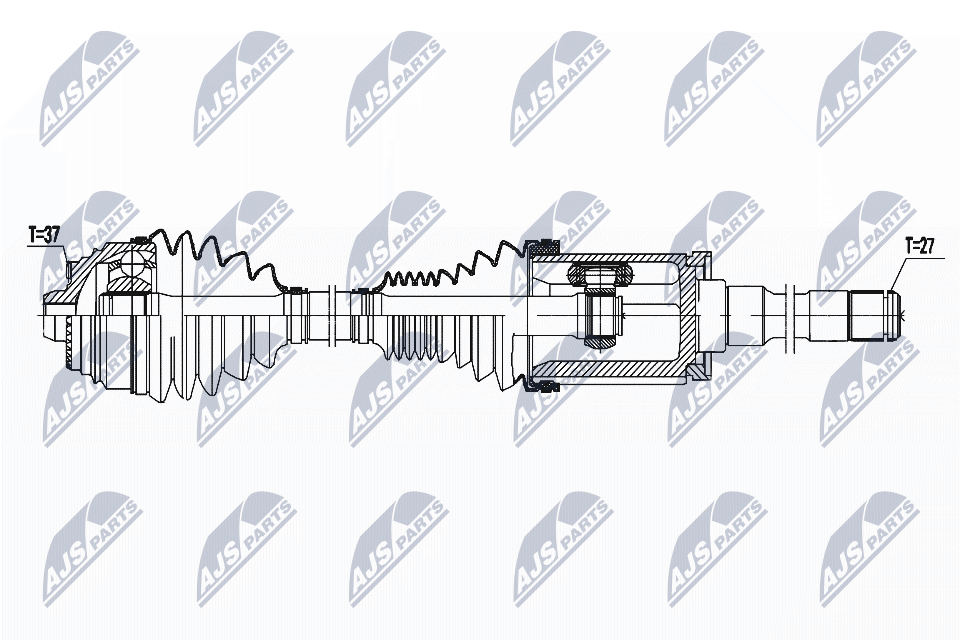 Wał napędowy NTY NPW-BM-180