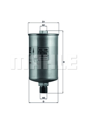 Filtr paliwa KNECHT KL 88