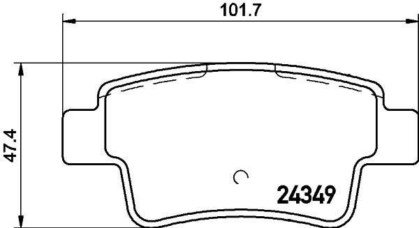Klocki hamulcowe HELLA PAGID 8DB 355 012-391
