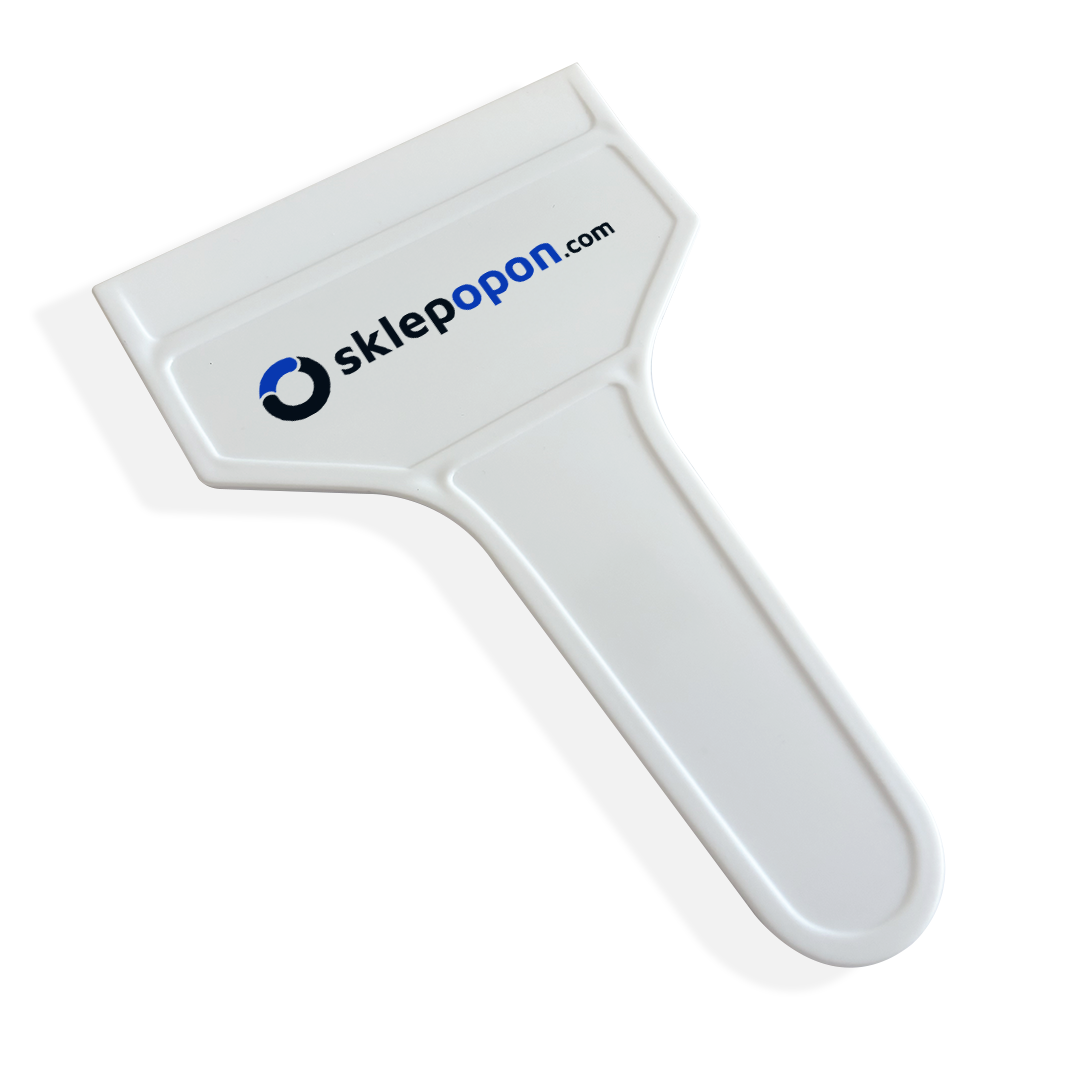 Skrobaczka do szyb biała SKLEPOPON.COM
