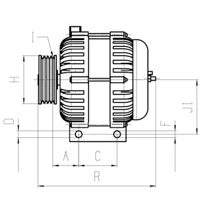 Alternator HC-CARGO 116716