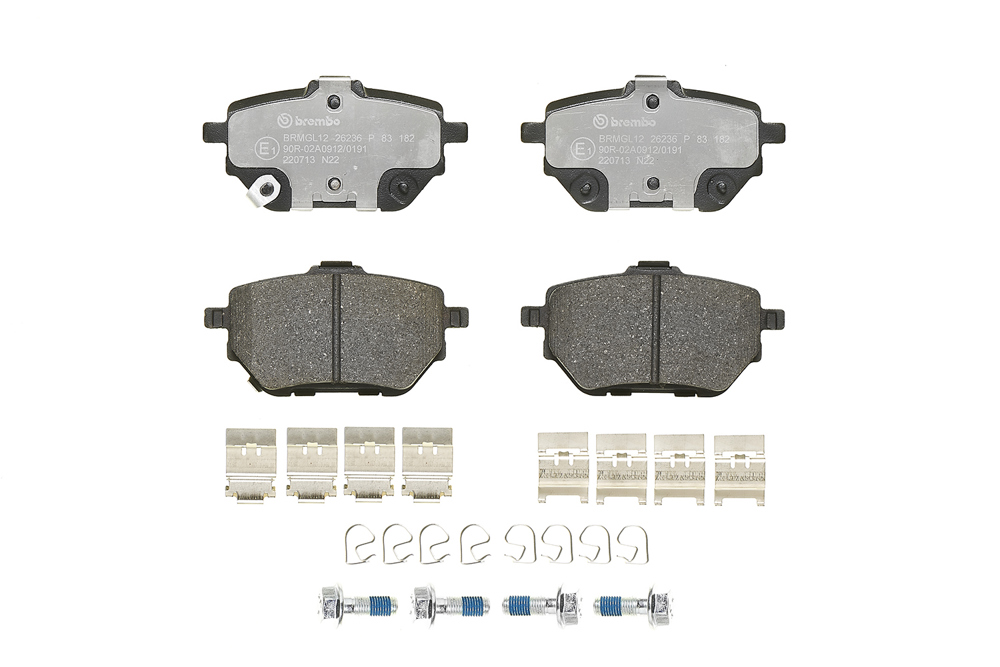 Klocki hamulcowe BREMBO P 83 182