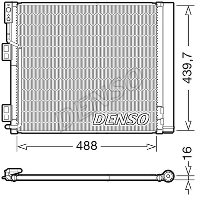 Skraplacz klimatyzacji DENSO DCN46028