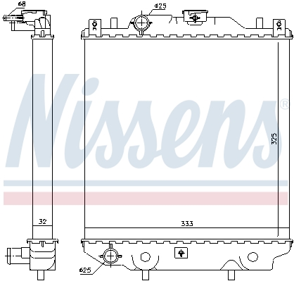 Chłodnica NISSENS 64174A