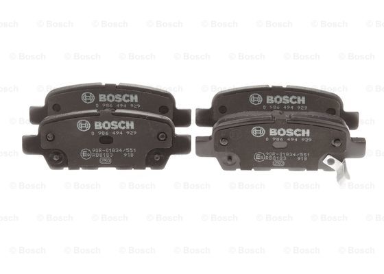 Klocki hamulcowe BOSCH 0 986 494 929