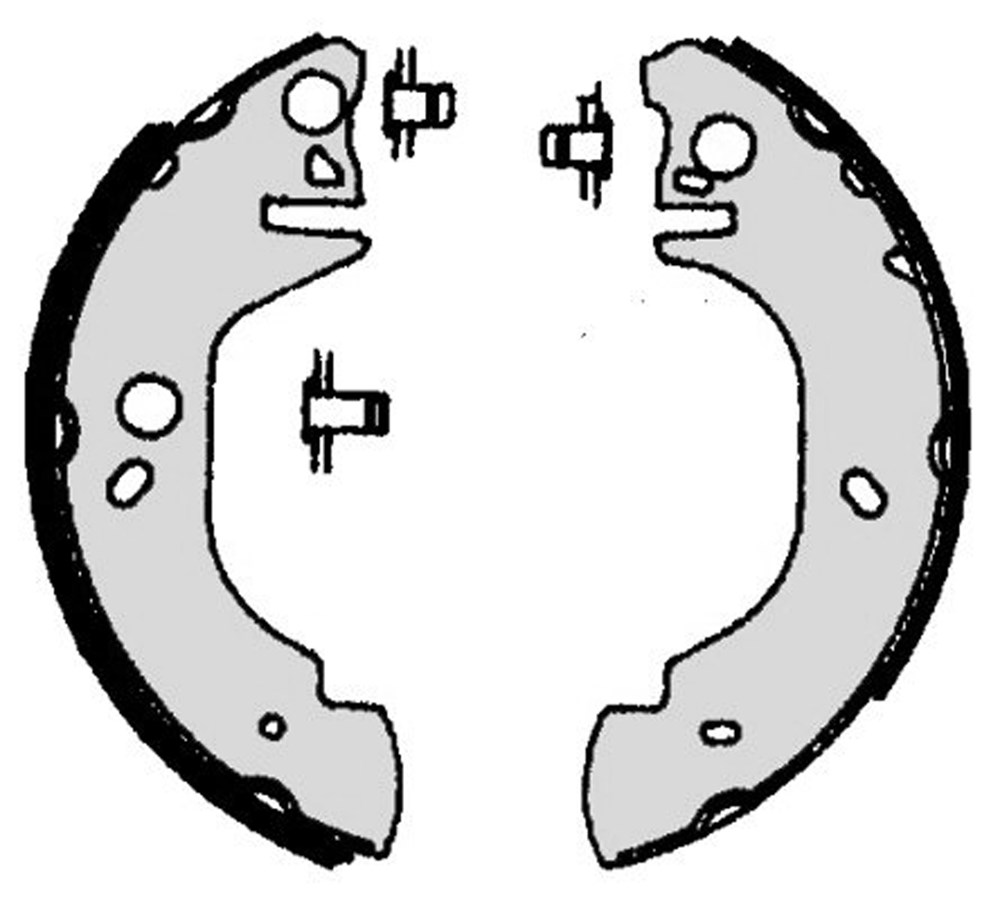 Szczęki hamulcowe BREMBO S 24 523