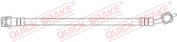 Przewód hamulcowy elastyczny QUICK BRAKE 58.005X