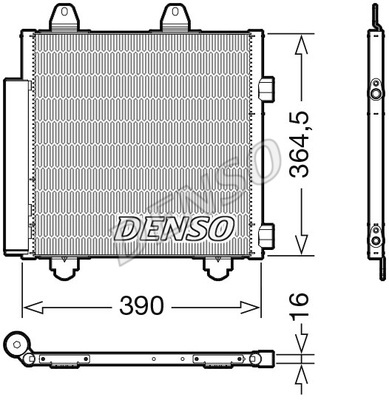 Skraplacz klimatyzacji DENSO DCN21033
