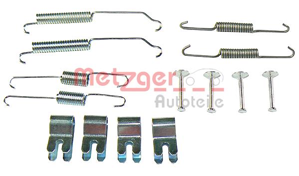 Zestaw dodatków do szczęk hamulcowych METZGER 105-0882