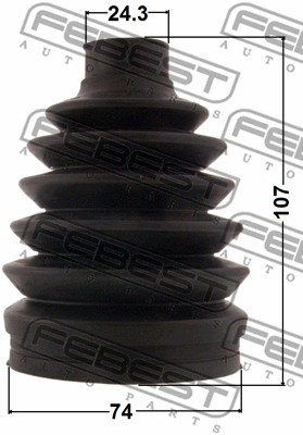 Osłona przegubu FEBEST 1017P-T300