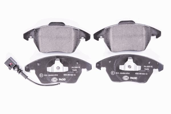 Klocki hamulcowe HELLA 8DB 355 023-161